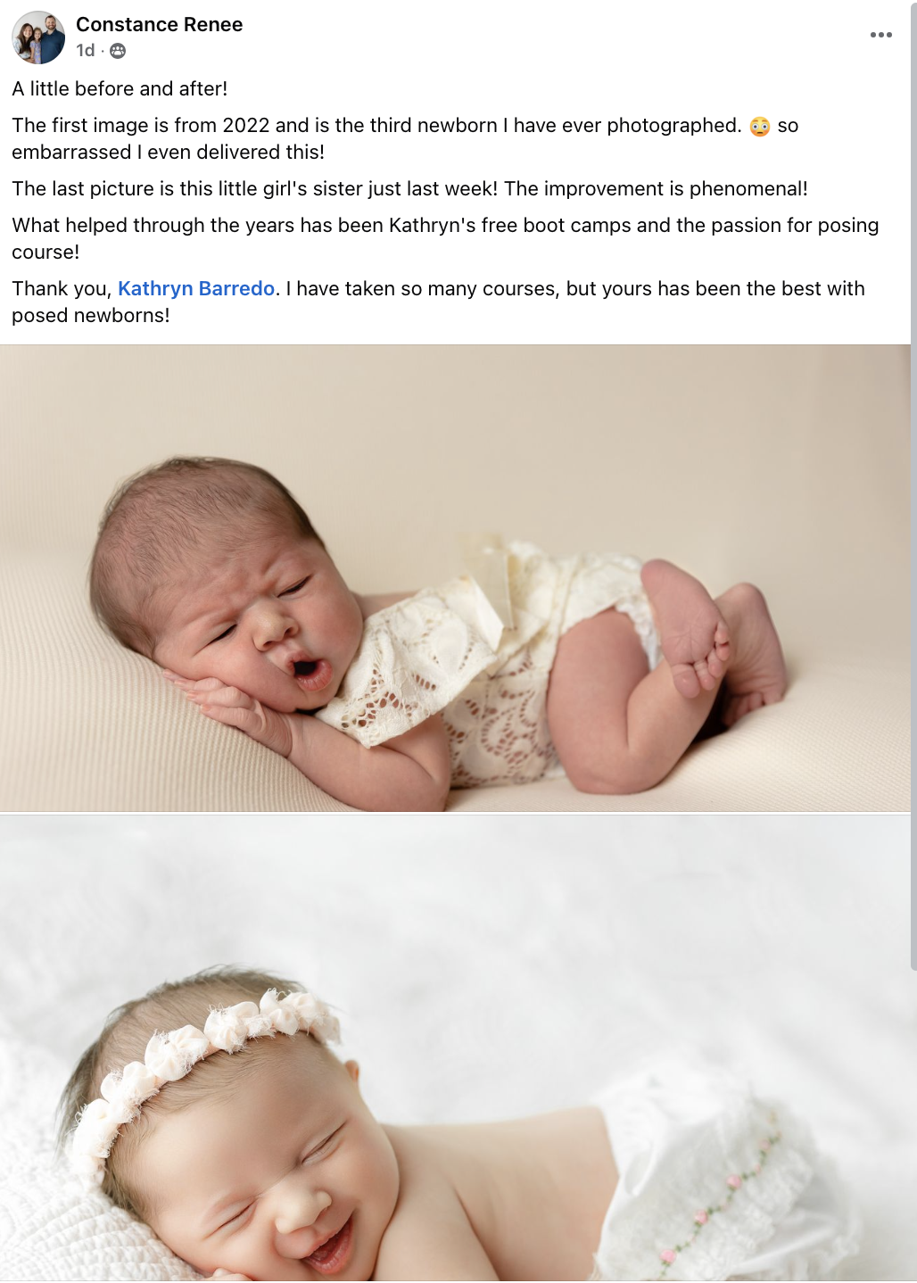 newborn photography workshop